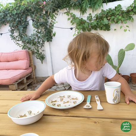 Coffret 5 pièces jaguar savane Blanc 5 - vertbaudet enfant 