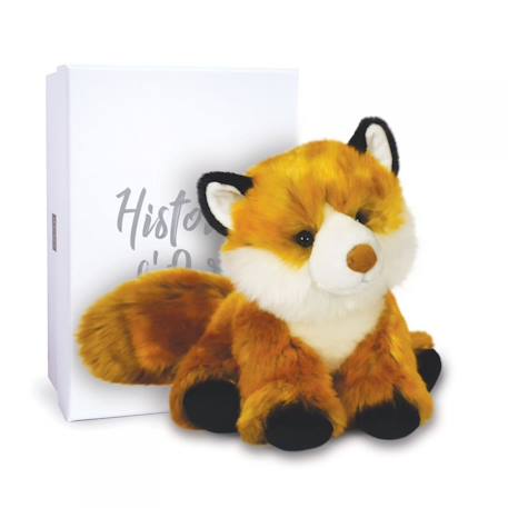 Peluche gus le renard 28 cm Orange 1 - vertbaudet enfant 
