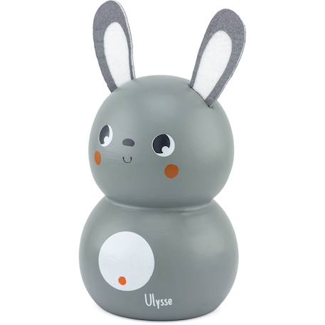 Tirelire lapin Gris 1 - vertbaudet enfant 
