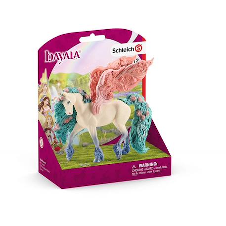 Pégase aux fleurs Multicolore 2 - vertbaudet enfant 