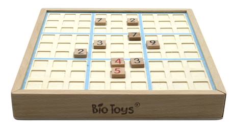 Jeu du sudoku en bois Beige 5 - vertbaudet enfant 