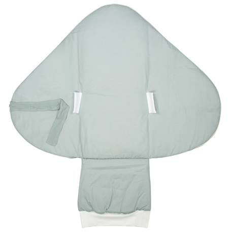 Couverture d'emmaillotage évolutive en gaze de coton jeanne Beige+Blanc+Blanc à pois or+Bleu+Camel+Camel à pois or+Écru+Terracotta+Vert de gris 53 - vertbaudet enfant 