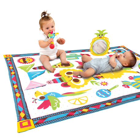 Tapis d'activités fiesta playmat to bag Multicolor 5 - vertbaudet enfant 