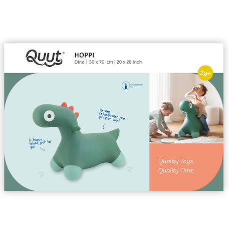 Ballon sauteur hoppi vert jardin Vert+Violet 5 - vertbaudet enfant 