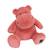 Peluche hippo hip chic terracotta 40 cm Rose 1 - vertbaudet enfant 