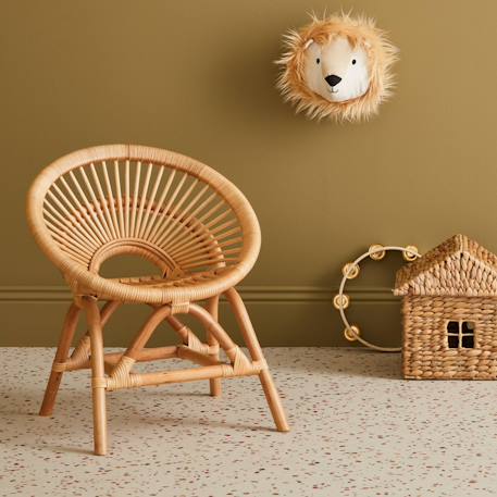 Fauteuil enfant en rotin maeva Naturel 3 - vertbaudet enfant 