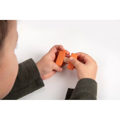Set de 21 écrous à visser Multicolore 5 - vertbaudet enfant 