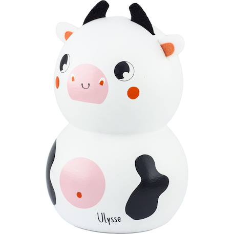 Tirelire vache Blanc 1 - vertbaudet enfant 