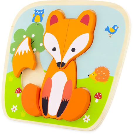 Puzzle renard Orange 1 - vertbaudet enfant 