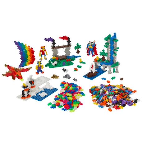 Méga kit découverte 1200 pcs Basic+Pastel 3 - vertbaudet enfant 