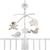 Mobile musical animaux vert d'eau Beige+Beige, marron, noir+Beige, rose, noir+Beige, vert d'eau+Vert d'eau 2 - vertbaudet enfant 