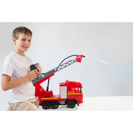 Camion de pompiers racer r/c avec son et lumière 2.4ghz Rouge 6 - vertbaudet enfant 