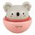 Koala culbuto et véhicule à friction Rose 1 - vertbaudet enfant 