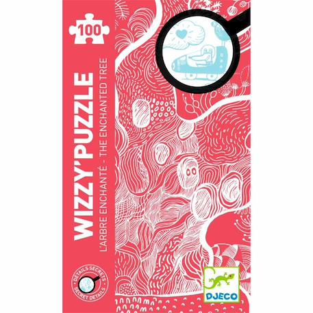 Wizzy puzzle l'arbre enchanté 100 pièces Multicolore 4 - vertbaudet enfant 