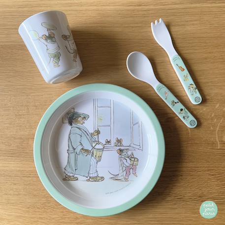 Coffret 5 pièces ernest et célestine Vert 4 - vertbaudet enfant 