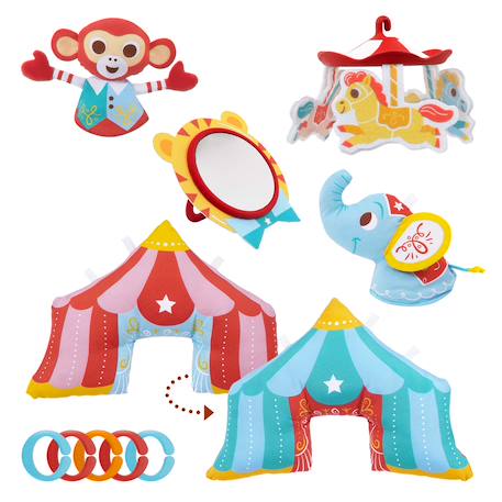Tapis gymotion circus playland Multicolor 4 - vertbaudet enfant 