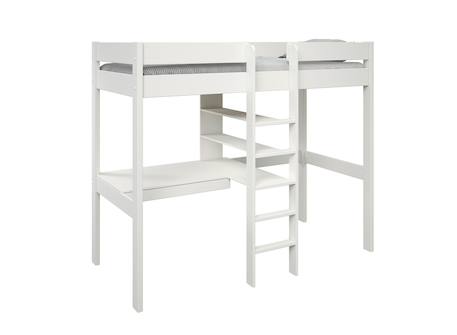Lit mezzanine avec bureau calvi Blanc 5 - vertbaudet enfant 