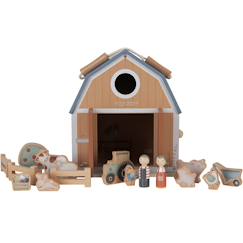 Jouet-Ferme en bois little farm