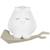 Veilleuse murale tactile oscar le hibou (24 cm) Blanc, noir 1 - vertbaudet enfant 
