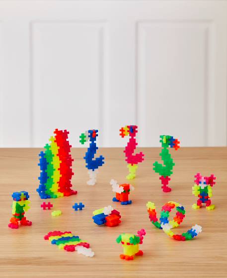 Recharge 600 pcs Plus Plus Arc-en-ciel+Basic+Néon+Pastel+Phosphorescent 13 - vertbaudet enfant 