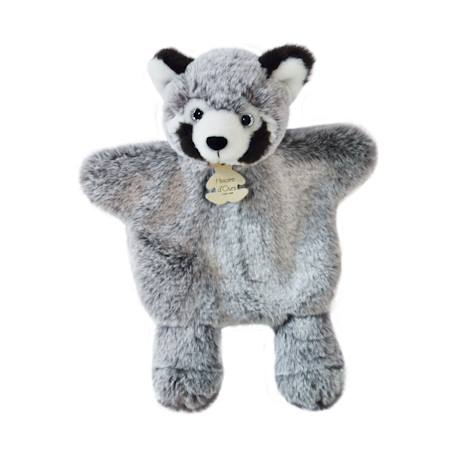Marionnette à main panda gris 25 cm Gris 1 - vertbaudet enfant 