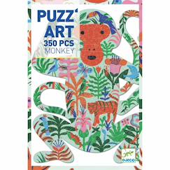 Jouet-Jeux éducatifs-Puzz' art monkey 350 pièces