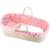 Couffin poupée 50 cm corail Beige 1 - vertbaudet enfant 