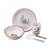 Coffret 5 pièces pierre lapin rose Rose 1 - vertbaudet enfant 