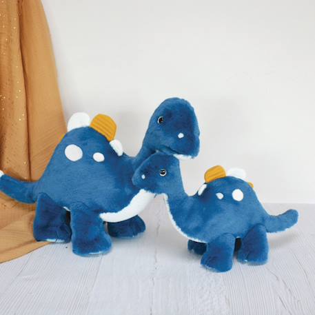 Peluche hello le dino 75 cm Bleu 2 - vertbaudet enfant 
