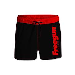 -Boardshort court  ceinture élastique et colorée