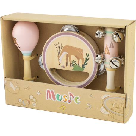 Set musical cerf Beige 2 - vertbaudet enfant 