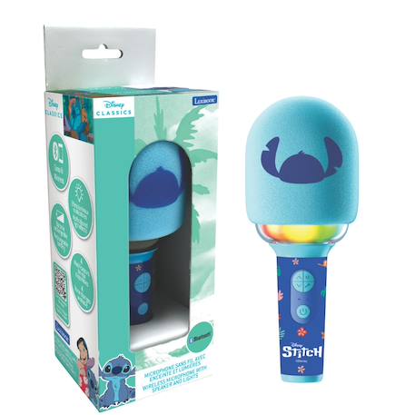 Karaoke microphone bluetooth/sans fil sitch avec effets sonores et lumineux MULTICOLORE 1 - vertbaudet enfant 