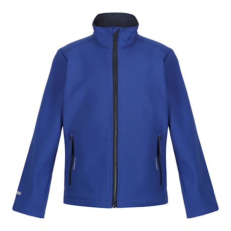 Veste softshell polyester ablaze Bleu marine+Bleu roi / bleu marine+Noir+Rouge classique / noir 3 - vertbaudet enfant 