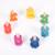 Set de 7 écrous à visser Multi-coloured 1 - vertbaudet enfant 