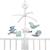 Mobile musical animaux vert d'eau Beige+Beige, marron, noir+Beige, rose, noir+Beige, vert d'eau+Vert d'eau 22 - vertbaudet enfant 