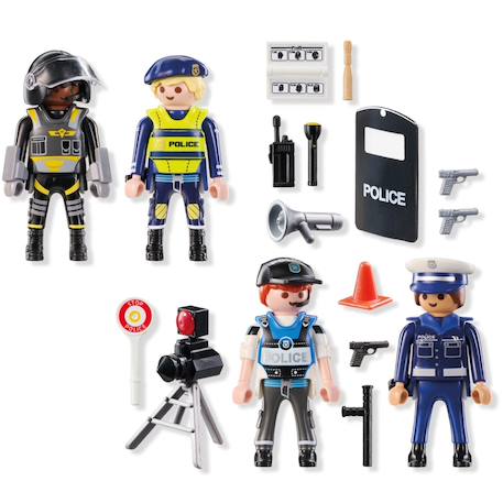 Action heroes set métiers de la police : 4 policiers différents 71730 Multicolore 4 - vertbaudet enfant 