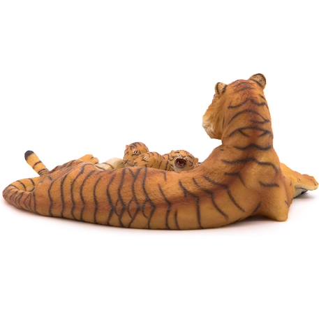 Figurine tigresse couchée allaitant Marron 3 - vertbaudet enfant 