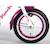 Vélo enfant heart cruiser 12 pouces blanc violet Violet et blanc 5 - vertbaudet enfant 