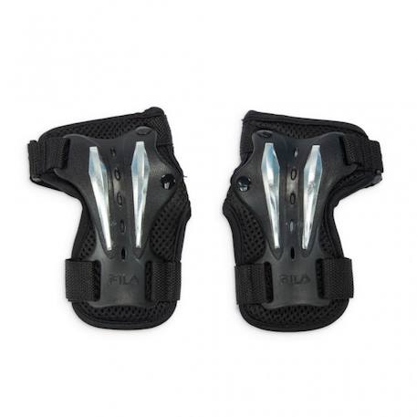 Set de 3 protections enfant Noir+Noir foncé 8 - vertbaudet enfant 
