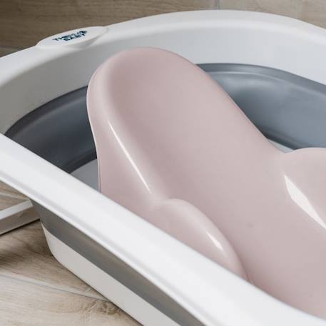 Transat de bain atoll Bleu océan+Gris charme+Rose poudré+Vert céladon 15 - vertbaudet enfant 