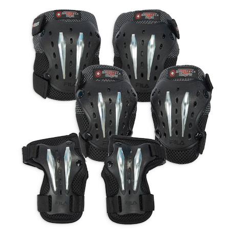 Set de 3 protections enfant Noir+Noir foncé 5 - vertbaudet enfant 