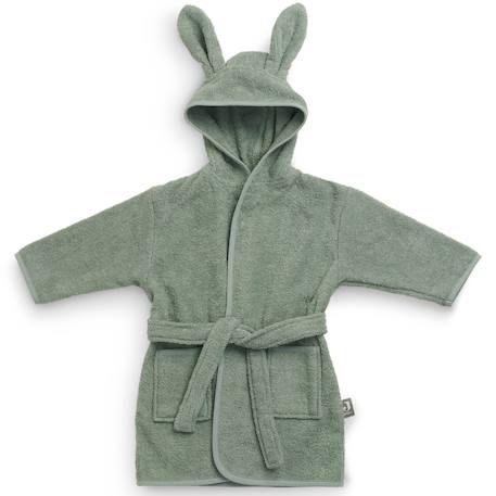 Peignoir enfant en coton Beige+Bleu+Caramel+Marron+Vert 25 - vertbaudet enfant 