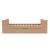 Lit enfant avec lit gigogne bois massif hêtre naturel  arsène Bois naturel 6 - vertbaudet enfant 