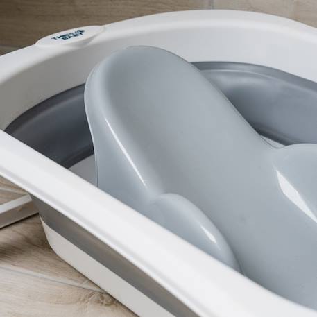 Transat de bain atoll Bleu océan+Gris charme+Rose poudré+Vert céladon 5 - vertbaudet enfant 