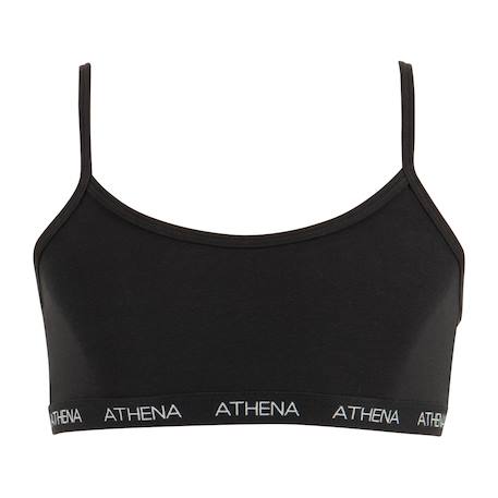 Brassière fille my petit prix  fille Noir+Rouge minéral 1 - vertbaudet enfant 