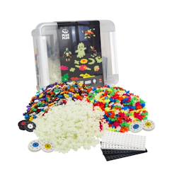 Jouet-Jeux d'imagination-Coffre découverte phosphorescent  2000 pcs