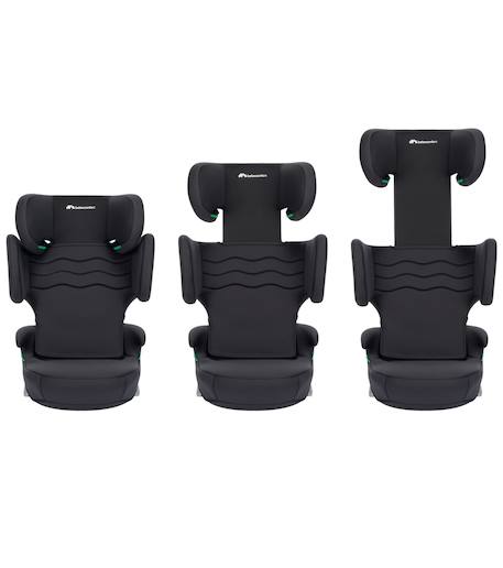 Siège auto réhausseur i-size hera i-fix Graphite minéral+Noir minéral 7 - vertbaudet enfant 