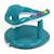 Anneau de bain aquababy Émeraude+Gris charme 1 - vertbaudet enfant 
