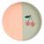 Assiette en silicone - happy fruits Bleu+Rose 5 - vertbaudet enfant 