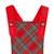Robe de noël tartan & col roulé Rouge beige 4 - vertbaudet enfant 